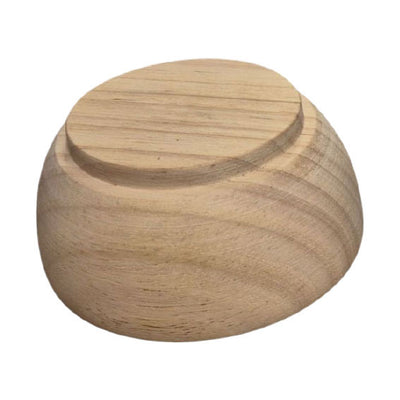 Spielholzschale aus Gummibaumholz
