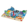 Playwood Holzpuzzle und Angelspiel – 7-tlg.