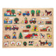 Playwood Holz-Studenpuzzle Bauernhof extra groß - 32 Teile.