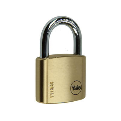 Yale 1065199 – Vorhängeschloss 40 mm Standard 4 Stück | 1 Stk