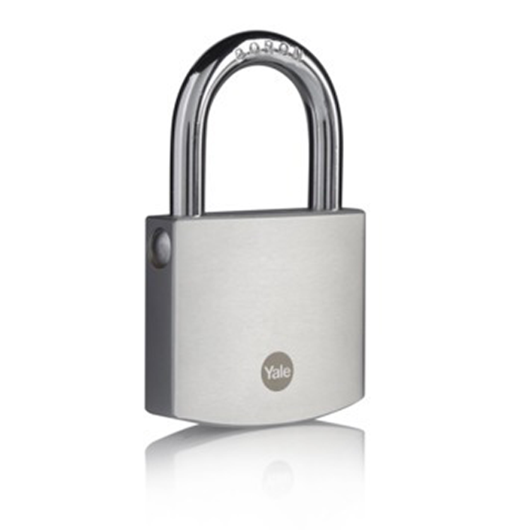 Yale 1065198 – Vorhängeschloss 60 mm Chrom hoch | 3 Stück