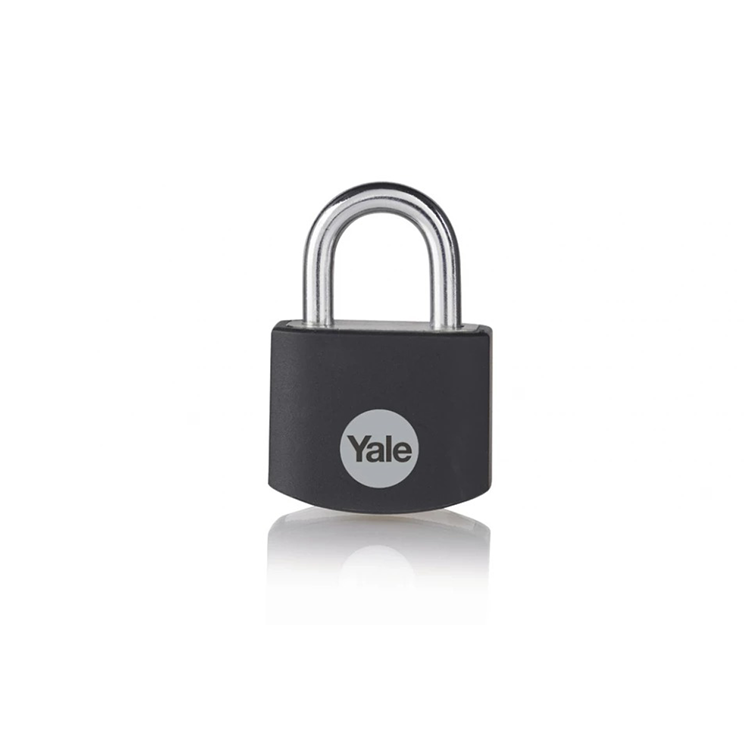 Yale 1065062 – Aufhängeband lang B 38 mm Alu schwarz Standard | 3 Stück