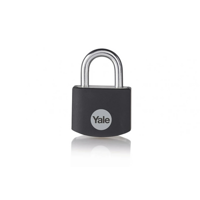 Yale 1065062 – Aufhängeband lang B 38 mm Alu schwarz Standard | 3 Stück