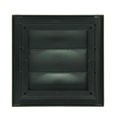 Renson 1069265 – Aufputz-Dunstabzugshaubengitter PVC 733 (154 x 154) str 9005 (schwarz) | 2 Stk