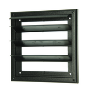 Renson 1069266 – Aufputz-Dunstabzugshaubengitter PVC 733 (187 x 187) str 9005 (schwarz) | 2 Stk - afbeelding 2