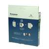 Renson 1069261 – mechanische Lüfterabdeckung (9 x 12-Durchmesser 125), 92 g (grau) | 2 Stk