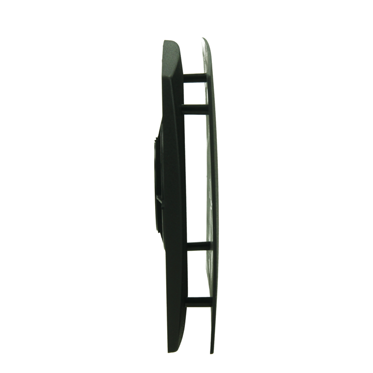 Renson 1069260 – mechanische Lüfterabdeckung (9 x 12-Durchmesser 125) 92b (schwarz) | 2 Stk