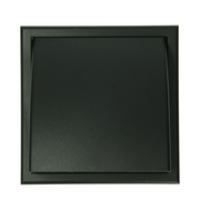 Renson 1069267 - Dunstabzugshaubengitter 1 Klappe PVC 741 (100-130) str 9005 (schwarz) | 2 Stk - afbeelding 3