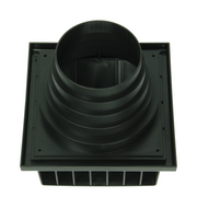 Renson 1069267 - Dunstabzugshaubengitter 1 Klappe PVC 741 (100-130) str 9005 (schwarz) | 2 Stk - afbeelding 4