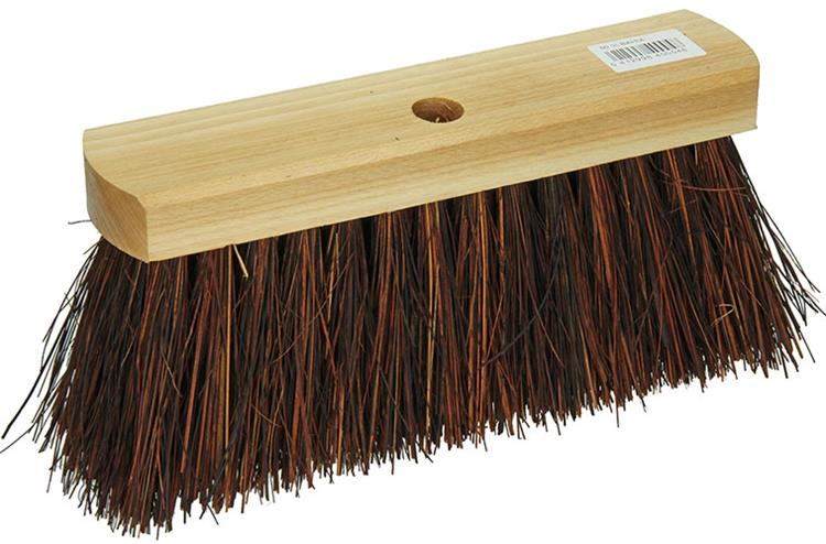1009161 - Straßenkehrmaschine 50 % Bahia-Rundholz lackiert 30 cm | 2 Stk