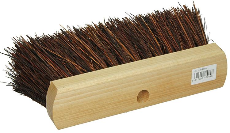 1009161 - Straßenkehrmaschine 50 % Bahia-Rundholz lackiert 30 cm | 2 Stk