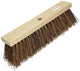 1008318 - Kommunalbesen flach unbemalt 50% Becken schwarz 45 cm | 3 Stück