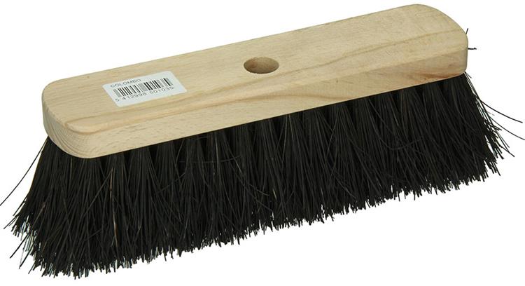 1009158 - Straßenkehrmaschine Colombo flach unlackiert 30cm | 3 Stück