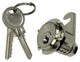 Mack 1015857 - 1 Briefschrankschloss vernickelt 20mm | 5 Stück
