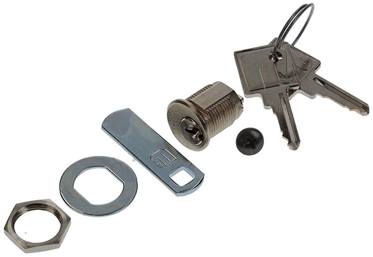 Mack 1015829 - Briefschrankschloss 16 mm | 5 Stück