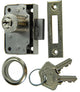 Mack 1015831 – 1 Stützzylinder Möbel l.l. vernickelt 20 mm | 5 Stück