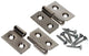 Mack 1013467 - 2 Möbelscharniere rechts vernickelt H 30 x B 40 mm | 5 Stück