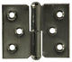 Mack 1013350 - 2 Möbelscharniere links vernickelt H 40 x B 50 mm | 5 Stück