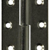 Mack 1013352 - 2 Möbelscharniere links vernickelt H 50 x B 40 mm | 5 Stück