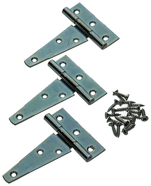 Mack 1013265 - 3 leichte Kreuzscharniere verzinkt 75 mm | 2 Stk
