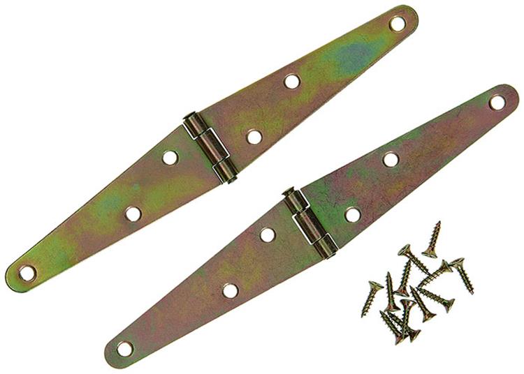 Mack 1013340 - 2 Heckstangen gel.bl.verzinkt100 mm | 2 Stk