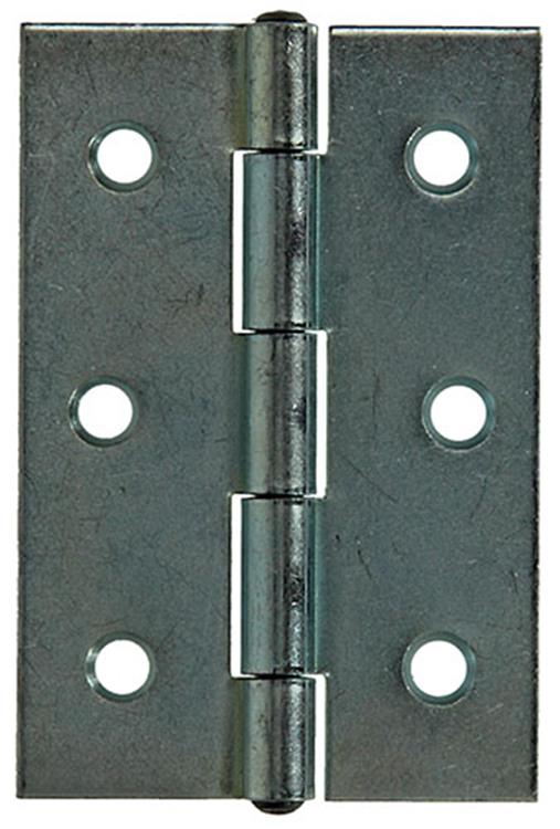 Mack 1013252 – 4 Schwerlastscharniere verzinkt H 75 x B 50 mm | 5 Stück