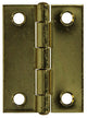 Mack 1013485 - 2 Scharniere vermessingt H 50 x B 38 mm | 5 Stück