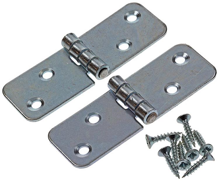Mack 1013480 – 2 verzinkte Bandscharniere H 20 x B 60 mm | 5 Stück