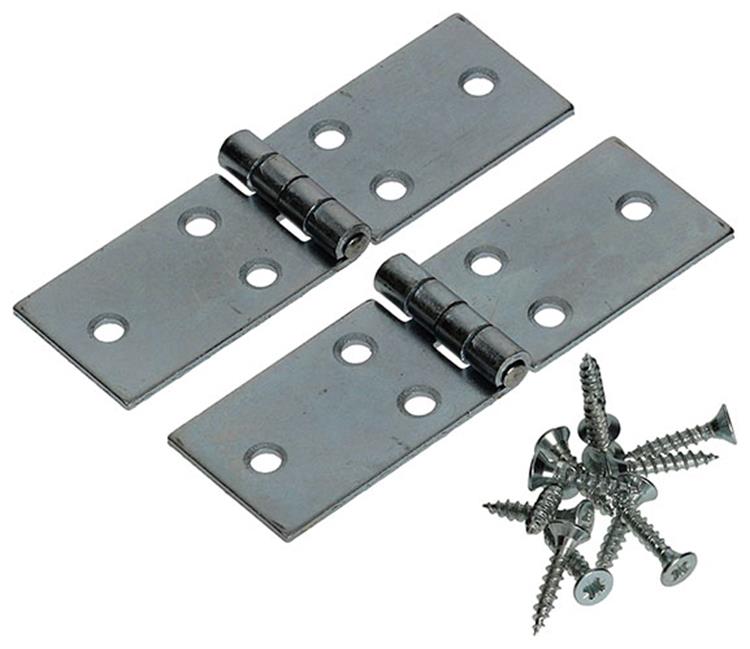Mack 1013481 – 2 verzinkte Bandscharniere H 25 x B 80 mm | 5 Stück