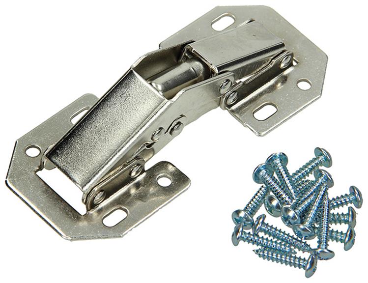 Mack 1013624 - 2 Federscharniere vernickelt Easy-Line | 5 Stück