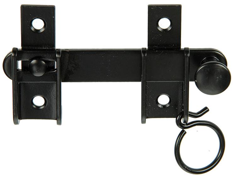Mack 1013553 - 1 Lukenverschluss schwarz plastifiziert. 130mm | 3 Stück