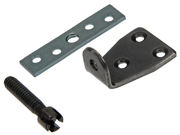 Mack 1013348 – 4 Hamburgerschrank-Verbindungen Haken + Platte | 5 Stück