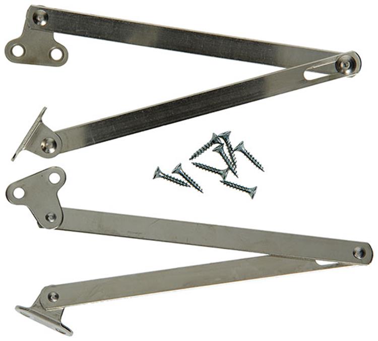 Mack 1013344 - 2 Möbelscheren vernickelt 250 mm | 5 Stück