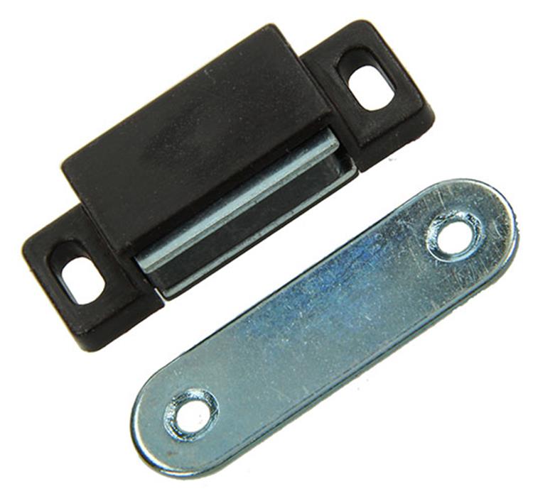 Mack 1015924 - 2 Magnetschlösser, leichtes Modell, brauner Kunststoff | 10 Stück