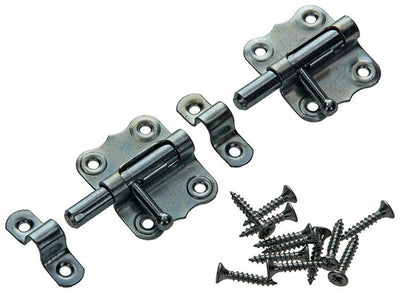 Mack 1013280 – 2 amerikanische Riegel verzinkt a 35 – b 15 mm | 5 Stück