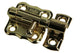 Mack 1015934 – 1 amerikanischer Riegel vermessingt A 30 – B 15 mm | 5 Stück