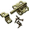Mack 1015934 – 1 amerikanischer Riegel vermessingt A 30 – B 15 mm | 5 Stück