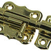 Mack 1015935 – 1 amerikanischer Riegel vermessingt A 40 – B 20 mm | 5 Stück
