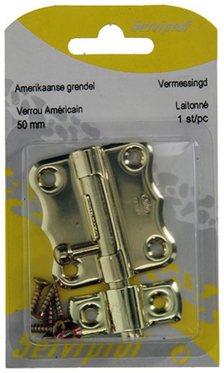 Mack 1015936 – 1 amerikanischer Bolzen vermessingt a 50 – 22 mm | 5 Stück