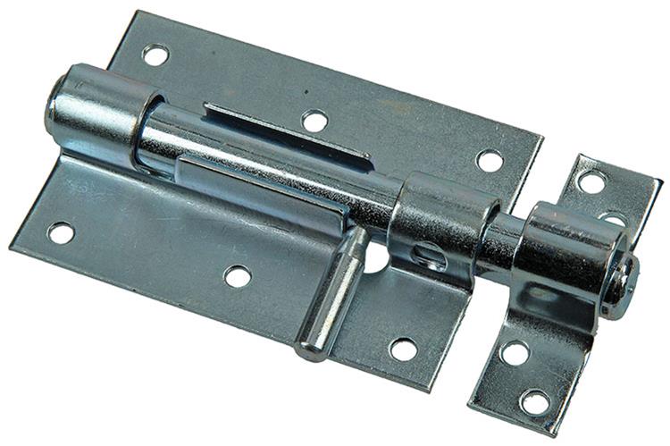 Mack 1015860 – 1 Vorhängeschlossriegel verzinkt 100 mm 1018 | 5 Stück