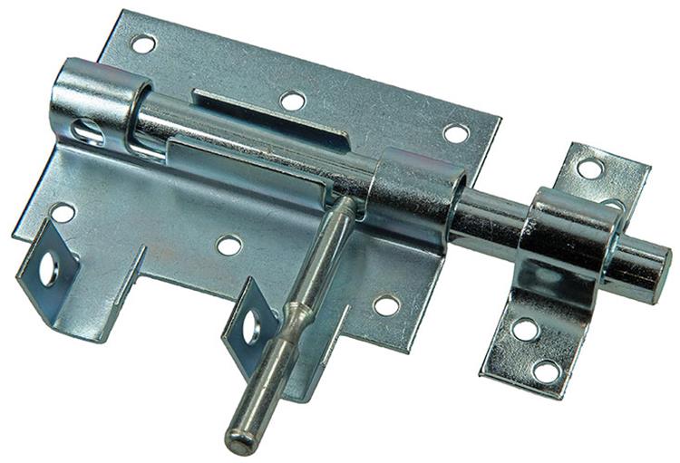 Mack 1015861 – 1 Vorhängeschlossriegel verzinkt 100 mm 1019 | 5 Stück