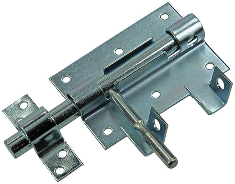 Mack 1015861 – 1 Vorhängeschlossriegel verzinkt 100 mm 1019 | 5 Stück
