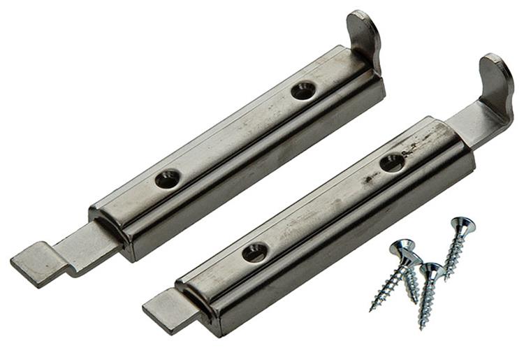 Mack 1013272 - 2 Möbelschubladen vernickelt a 70 - b 21 mm | 5 Stück
