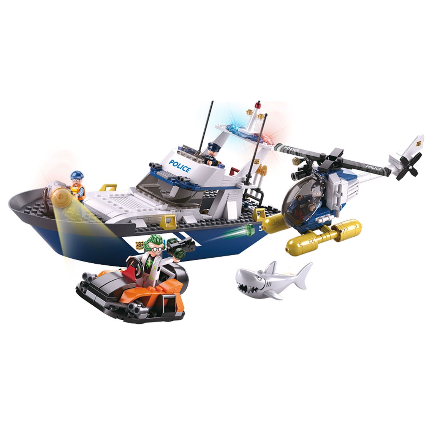 Sluban-Polizeiboot
