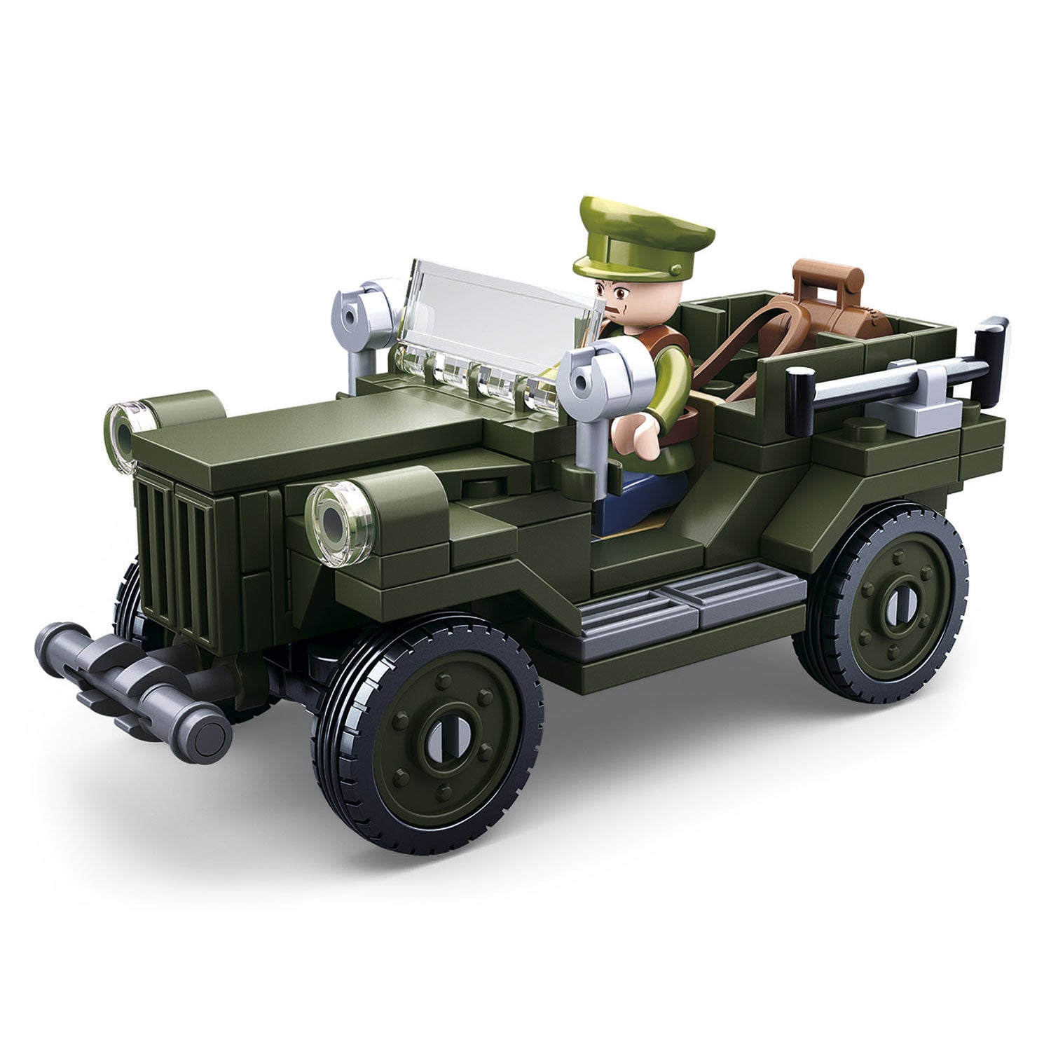Sluban WWII GAZ-67 Allied Auto