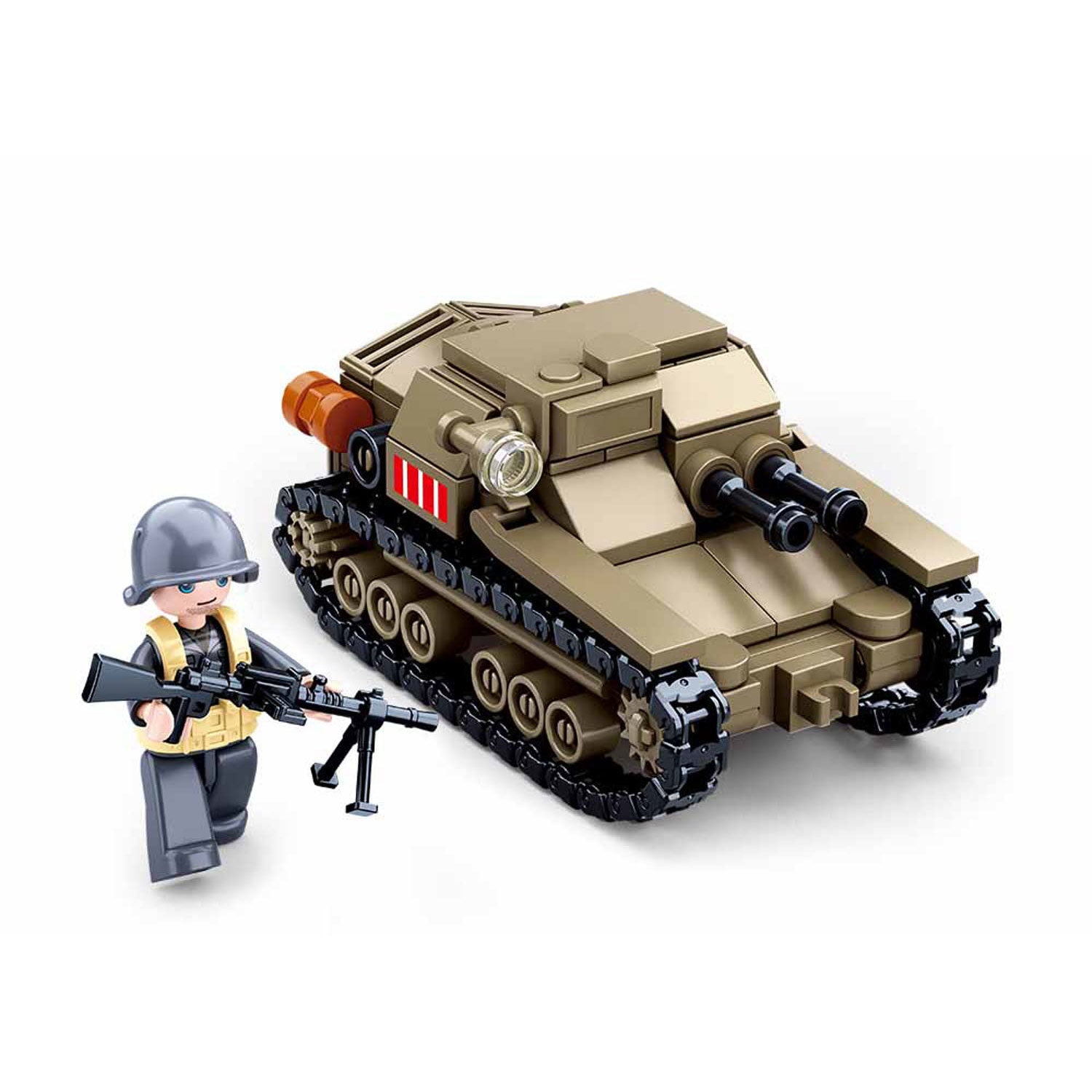Slubaner Zweiten Weltkrieg kleiner italienischer Panzer