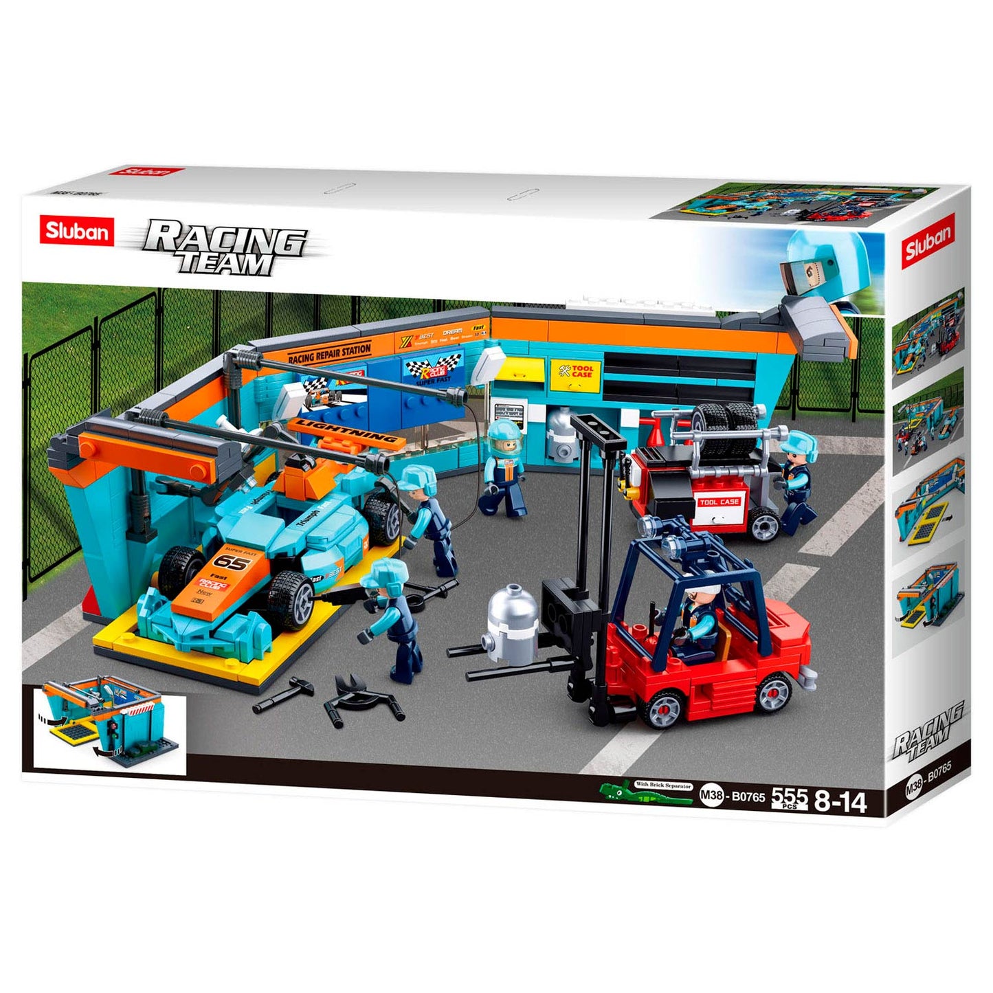 Sluban Racing Team – Boxengasse