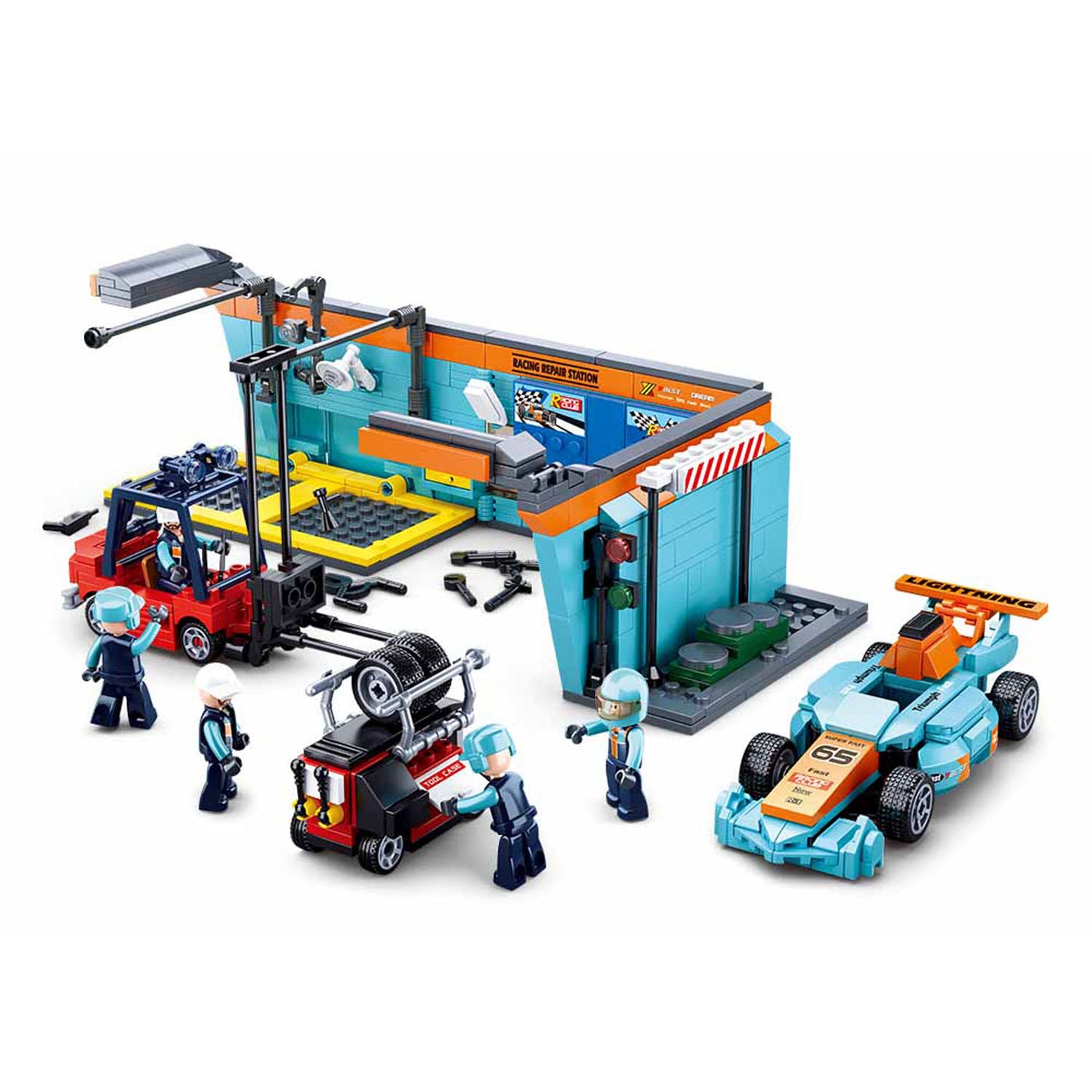 Sluban Racing Team – Boxengasse