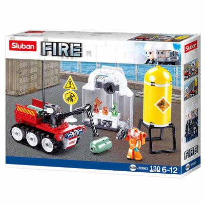 Sluban Fire Brigade Roboter -Übung