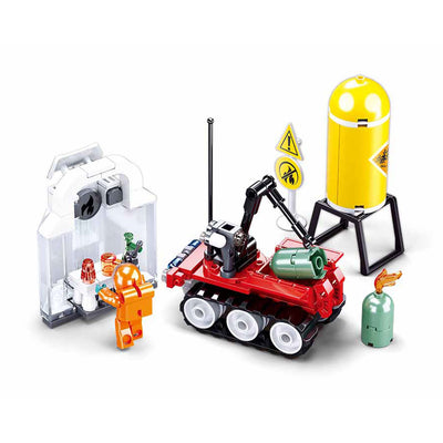 Sluban Fire Brigade Roboter -Übung